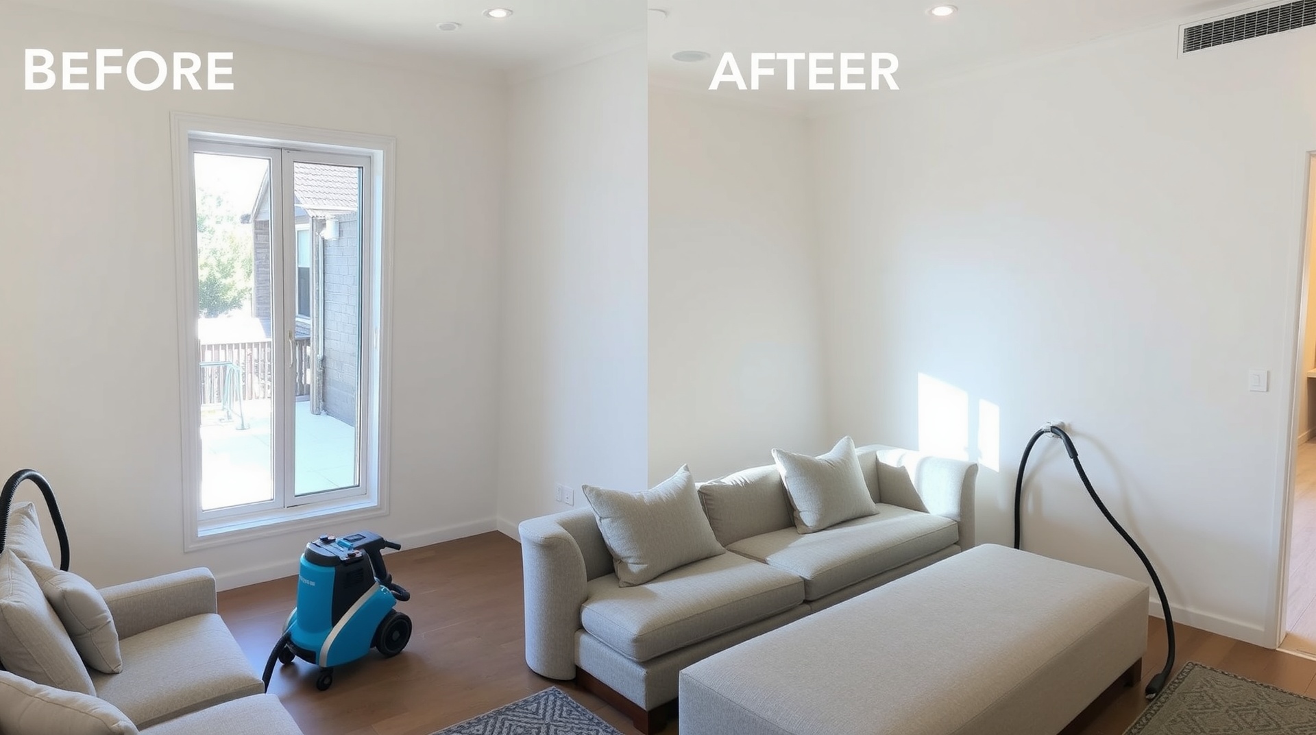 Professional Upholstery Cleaning Basin Pocket